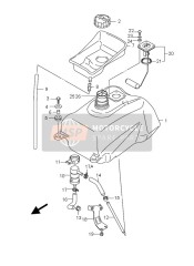 4433010F00, Filter, Fuel, Suzuki, 0